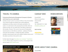 Tablet Screenshot of dmczambia.com